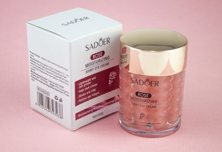 Увлажняющий крем для кожи вокруг глаз с Розой Sadoer Rose Moisturizing Shiny Eye Cream, 60 г