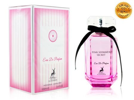 Alhambra Pink Shimmer Secret, Edp, 100 ml (ОАЭ ОРИГИНАЛ)