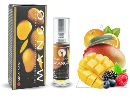 Арабские масляные духи Aksa Esans Mango, 6 ml (Женский)