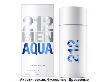 Carolina Herrera 212 Men Aqua Limited Edition, Edt, 100 ml (Белый)