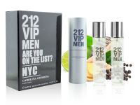 CAROLINA HERRERA 212 VIP MEN, Edt, 3x20 ml (муж)