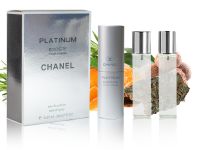 Chanel Platinum Egoiste, Edp, 3x20 ml (муж)