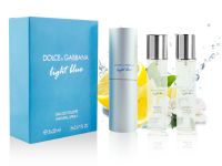 DOLCE & GABBANA LIGHT BLUE, Edt, 3x20 ml (жен)