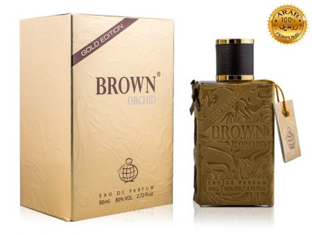 Fragrance World Brown Orchid Gold Edition, Edp, 80 ml (ОАЭ ОРИГИНАЛ)