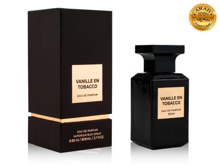 Fragrance World Vanille En Tobacco, Edp, 80 ml (ОАЭ ОРИГИНАЛ)