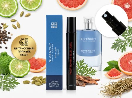Givenchy Pour Homme Blue Label, 6 ml