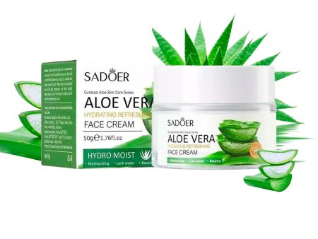 Крем для лица с Алое вера Sadoer Aloe Vera Face Cream, 50 г