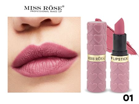 Кремовая помада Miss Rose Heart, тон 01