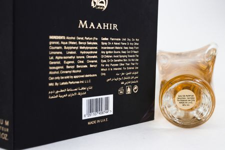 Lattafa Maahir, Edp, 100 ml (ОАЭ ОРИГИНАЛ)