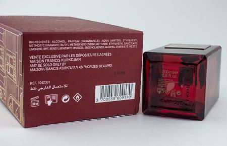 Maison Francis Kurkdjian Baccarat Rouge 540 Extrait, Edp, 200 ml (Lux Europe)