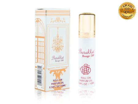 Масляные духи Fragrance World Barakkat Rouge 540, Edp, 10 ml (ОАЭ ОРИГИНАЛ)