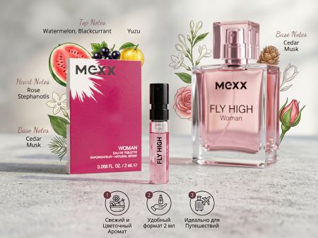Mexx Fly High, 2 ml