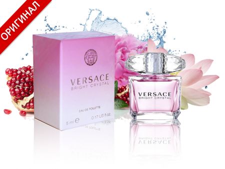 Миниатюра духов Versace Bright Crystal, Edt, 5 ml
