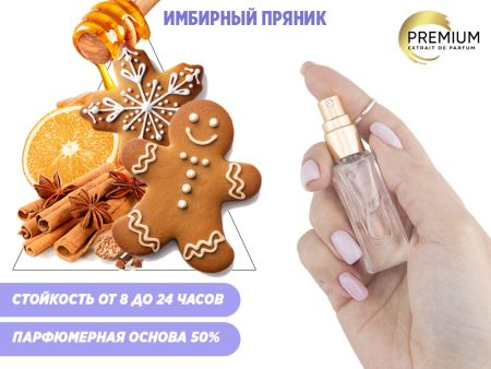 Моноаромат Имбирный пряник, 6 ml (Premium)