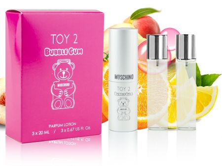 Moschino Toy 2 Bubble Gum, Edp, 3x20 ml (жен)