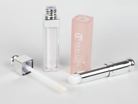 Набор помада + блеск Penelopa Trevel Collection, 3,5 г + 6 г, ТОН 01