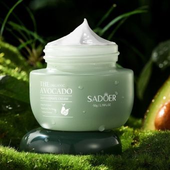 Питательный крем для лица с Авакадо Sadoer Avocado Silky Hydrate Cream, 50 г