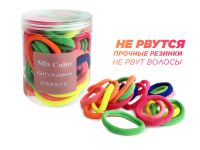 Резинки для волос Разноцветные, 50 шт