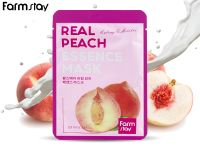 Смягчающая тканевая маска с Персиком FarmStay Real Peach Essence Mask, 23 ml