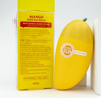 Солнцезащитный крем Wokali Mango Mild Sun Block SPF 35 (2014), 45 ml