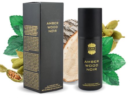 Спрей-парфюм для мужчин Ajmal Amber Wood, 150 ml