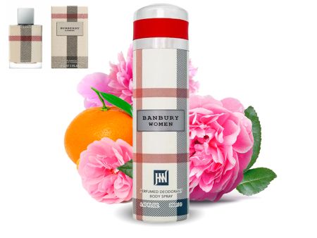 Спрей-парфюм для женщин Jackwins Banbury Women, 200 ml