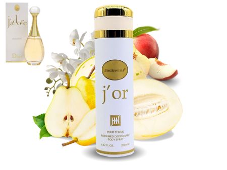 Спрей-парфюм для женщин Jackwins J'Or, 200 ml