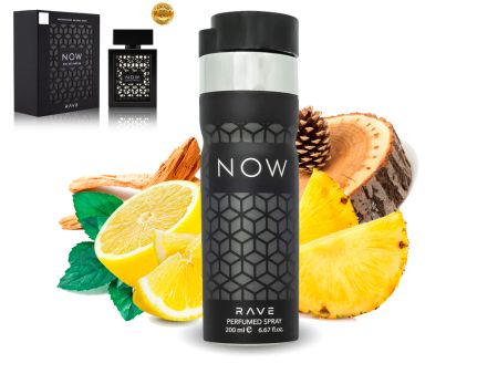 Спрей-парфюм для мужчин Lattafa Perfumes Rave Now, 200 ml