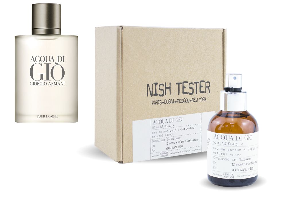armani acqua di giò profumo tester