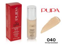 Тональный крем Pupa Active Light, SPF 10, 30 ml, ТОН 040