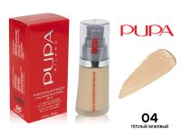 Тональный крем Pupa Fondotinta Antitraccia, SPF 15, 30 ml, ТОН 04