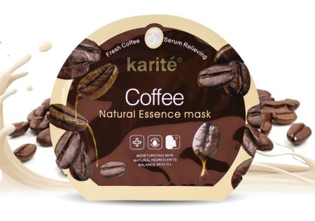 Успокаивающая тканевая маска с Кофе Karite Coffee, 30 ml