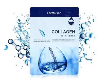 Увлажняющая тканевая маска с Коллагеном FarmStay Collagen (7164), 23 ml