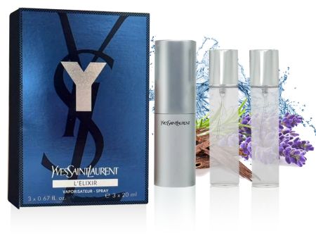 Yves Saint Laurent Y L'Elixir, Edp, 3x20 ml (муж)